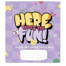 Зошит загальний "Graffiti style" 048-3327K-3 в клітинку, 48 аркушів (048-3327K-3)