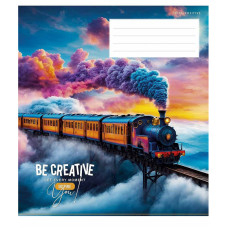 Зошит загальний "Be Creative" 048-3399K-1 в клітинку, 48 аркушів (048-3399K-1)