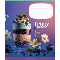 Зошит загальний "Fruity heaven" 048-3409K-2 в клітинку, 48 аркушів (048-3409K-2)