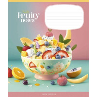 Зошит загальний "Fruity heaven" 048-3409K-3 в клітинку, 48 аркушів (048-3409K-3)