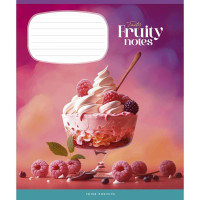 Зошит загальний "Fruity heaven" 048-3409K-4 в клітинку, 48 аркушів (048-3409K-4)