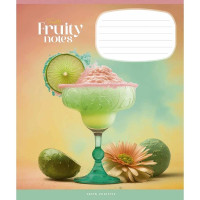 Зошит загальний "Fruity heaven" 048-3409K-5 в клітинку, 48 аркушів (048-3409K-5)