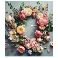 Зошит загальний "Secret garden" 048-3426K-3 в клітинку, 48 аркушів (048-3426K-3)