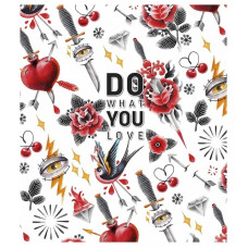 Зошит загальний "Do what you love" 048-3311K-1 в клітинку, 48 аркушів (048-3311K-1)