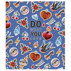 Зошит загальний "Do what you love" 048-3311K-2 в клітинку, 48 аркушів (048-3311K-2)