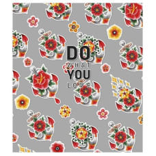 Зошит загальний "Do what you love" 048-3311K-3 в клітинку, 48 аркушів (048-3311K-3)