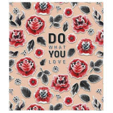 Зошит загальний "Do what you love" 048-3311K-4 в клітинку, 48 аркушів (048-3311K-4)