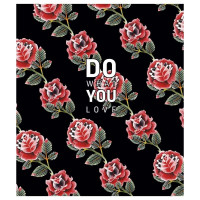 Зошит загальний "Do what you love" 048-3311K-5 в клітинку, 48 аркушів (048-3311K-5)