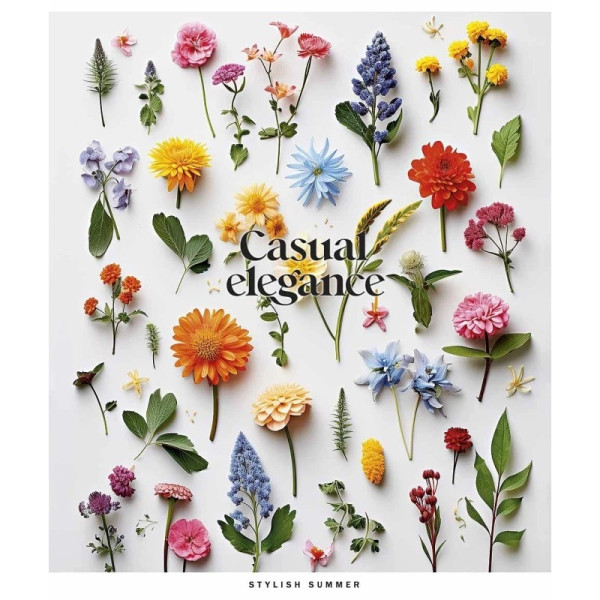 Зошит загальний "Casual elegance" 048-3315K-5 в клітинку, 48 аркушів (048-3315K-5)