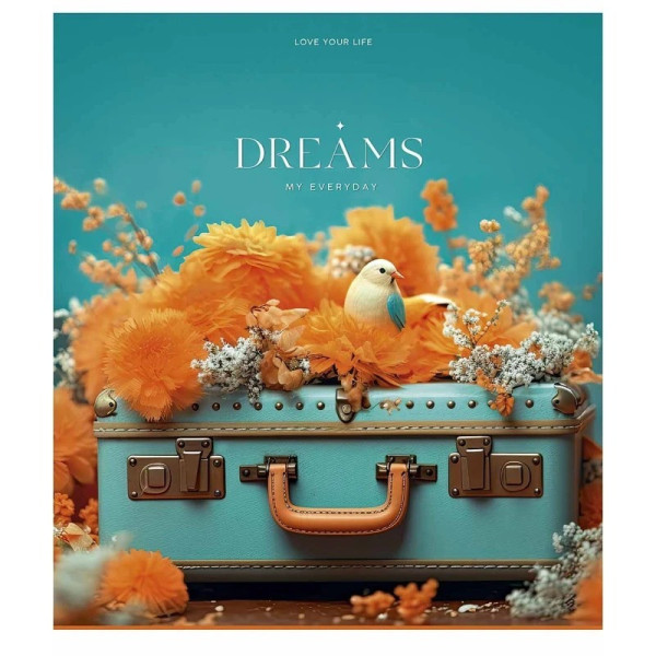 Зошит загальний "My rituals" 048-3356K-5 в клітинку, 48 аркушів (048-3356K-5)