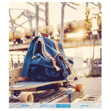 Зошит загальний "Lifestyle" 048-3392K-1 в клітинку, 48 аркушів (048-3392K-1)