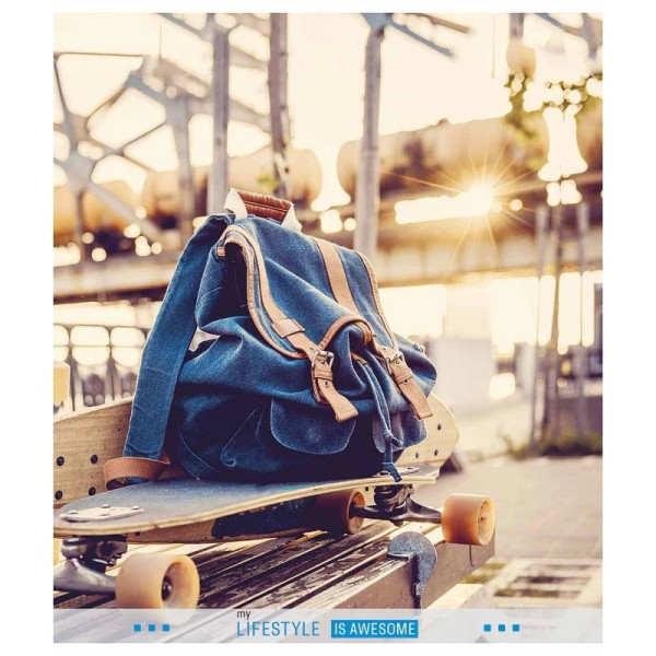 Зошит загальний "Lifestyle" 048-3392K-1 в клітинку, 48 аркушів (048-3392K-1)