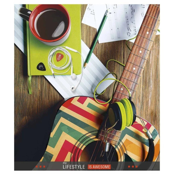 Зошит загальний "Lifestyle" 048-3392K-5 в клітинку, 48 аркушів (048-3392K-5)