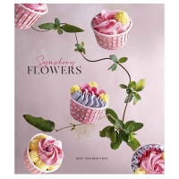 Зошит загальний "Flower symphony" 048-3255K-4 в клітинку, 48 аркушів (048-3255K-4)