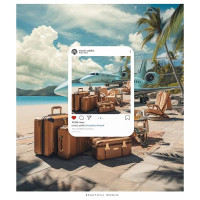 Зошит загальний "Amazing destination" 048-3325K-2 в клітинку, 48 аркушів (048-3325K-2)