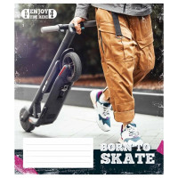 Зошит загальний "Enjoy the ride" 048-3317L-1 у лінію, 48 аркушів (048-3317L-1)