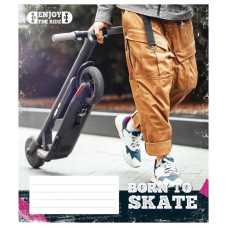 Зошит загальний "Enjoy the ride" 048-3317L-1 у лінію, 48 аркушів (048-3317L-1)