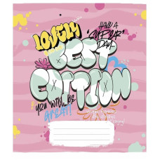 Зошит загальний "Graffiti style" 048-3327L-2 у лінію, 48 аркушів (048-3327L-2)