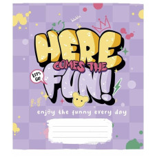 Зошит загальний "Graffiti style" 048-3327L-3 у лінію, 48 аркушів (048-3327L-3)