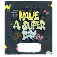 Зошит загальний "Graffiti style" 048-3327L-5 у лінію, 48 аркушів (048-3327L-5)