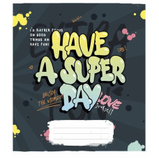 Зошит загальний "Graffiti style" 048-3327L-5 у лінію, 48 аркушів (048-3327L-5)