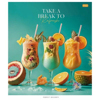 Зошит загальний "Juicy world" 048-3281L-3 у лінію, 48 аркушів (048-3281L-3)