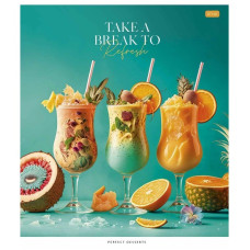 Зошит загальний "Juicy world" 048-3281L-3 у лінію, 48 аркушів (048-3281L-3)