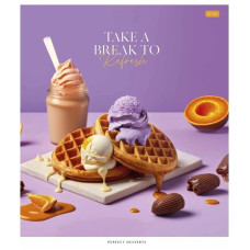 Зошит загальний "Juicy world" 048-3281L-4 у лінію, 48 аркушів (048-3281L-4)