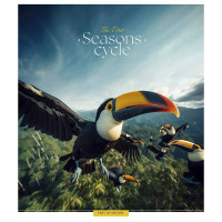 Зошит загальний "Four seasons" 048-3403L-4 у лінію, 48 аркушів (048-3403L-4)