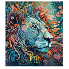 Зошит загальний "Born to be unigue" 060-3299K-1 в клітинку, 60 аркушів (060-3299K-1)