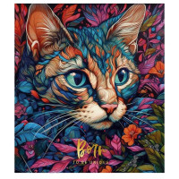 Зошит загальний "Born to be unigue" 060-3299K-2 в клітинку, 60 аркушів (060-3299K-2)