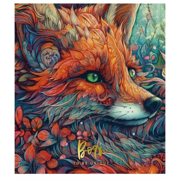 Зошит загальний "Born to be unigue" 060-3299K-3 в клітинку, 60 аркушів (060-3299K-3)