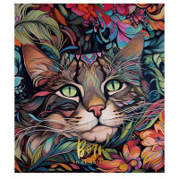 Зошит загальний "Born to be unigue" 060-3299K-5 в клітинку, 60 аркушів (060-3299K-5)