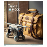 Зошит загальний "Travel story" 060-3237L-4 у лінію, 60 аркушів (060-3237L-4)