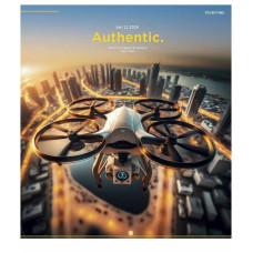 Зошит загальний "Cool stuffs" 096-3362K-3 в клітинку, 96 аркушів (096-3362K-3)