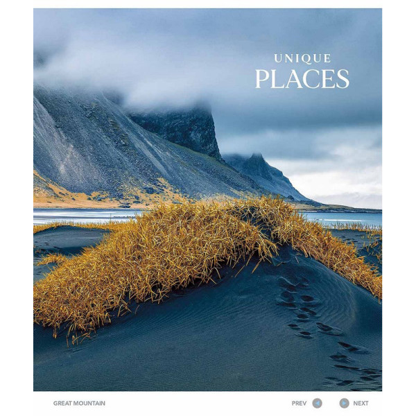 Зошит загальний "Unique Places" 096-3377K-3 в клітинку, 96 аркушів (096-3377K-3)