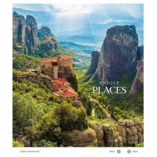 Зошит загальний "Unique Places" 096-3377K-4 в клітинку, 96 аркушів (096-3377K-4)