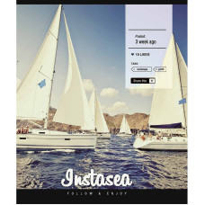 Зошит загальний "Insta life" 096-3389K-2 в клітинку, 96 аркушів (096-3389K-2)