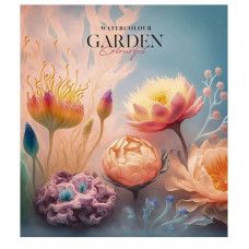 Зошит загальний "Macro garden" 096-3247K-1 в клітинку, 96 аркушів (096-3247K-1)