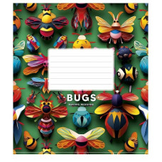 Зошит учнівський "Boys interests" 012-3394K-4 в клітинку, 12 аркушів (012-3394K-4)