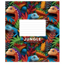 Зошит учнівський "Boys interests" 012-3394K-5 в клітинку, 12 аркушів (012-3394K-5)