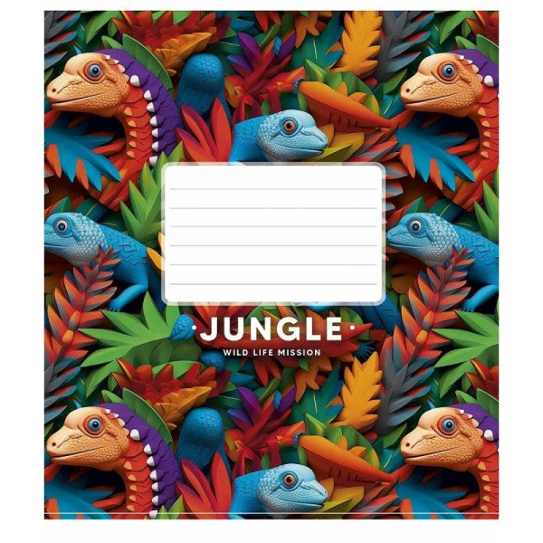 Зошит учнівський "Boys interests" 012-3394K-5 в клітинку, 12 аркушів (012-3394K-5)