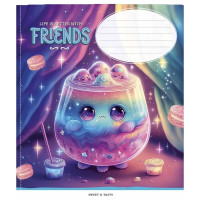 Зошит учнівський "Star" 012-3396K-1 в клітинку, 12 аркушів (012-3396K-1)