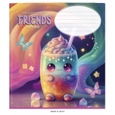 Зошит учнівський "Star" 012-3396K-3 в клітинку, 12 аркушів (012-3396K-3)