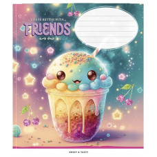 Зошит учнівський "Star" 012-3396K-4 в клітинку, 12 аркушів (012-3396K-4)