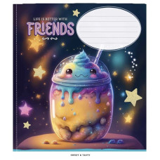 Зошит учнівський "Star" 012-3396K-5 в клітинку, 12 аркушів (012-3396K-5)