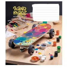 Зошит учнівський "My hobby" 012-3286K-1 в клітинку, 12 аркушів (012-3286K-1)