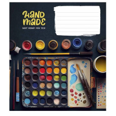 Зошит учнівський "My hobby" 012-3286K-2 в клітинку, 12 аркушів (012-3286K-2)