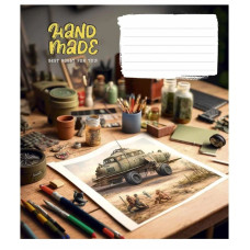 Зошит учнівський "My hobby" 012-3286K-4 в клітинку, 12 аркушів (012-3286K-4)