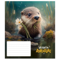 Зошит учнівський "Adventure" 012-3291K-3 в клітинку, 12 аркушів (012-3291K-3)
